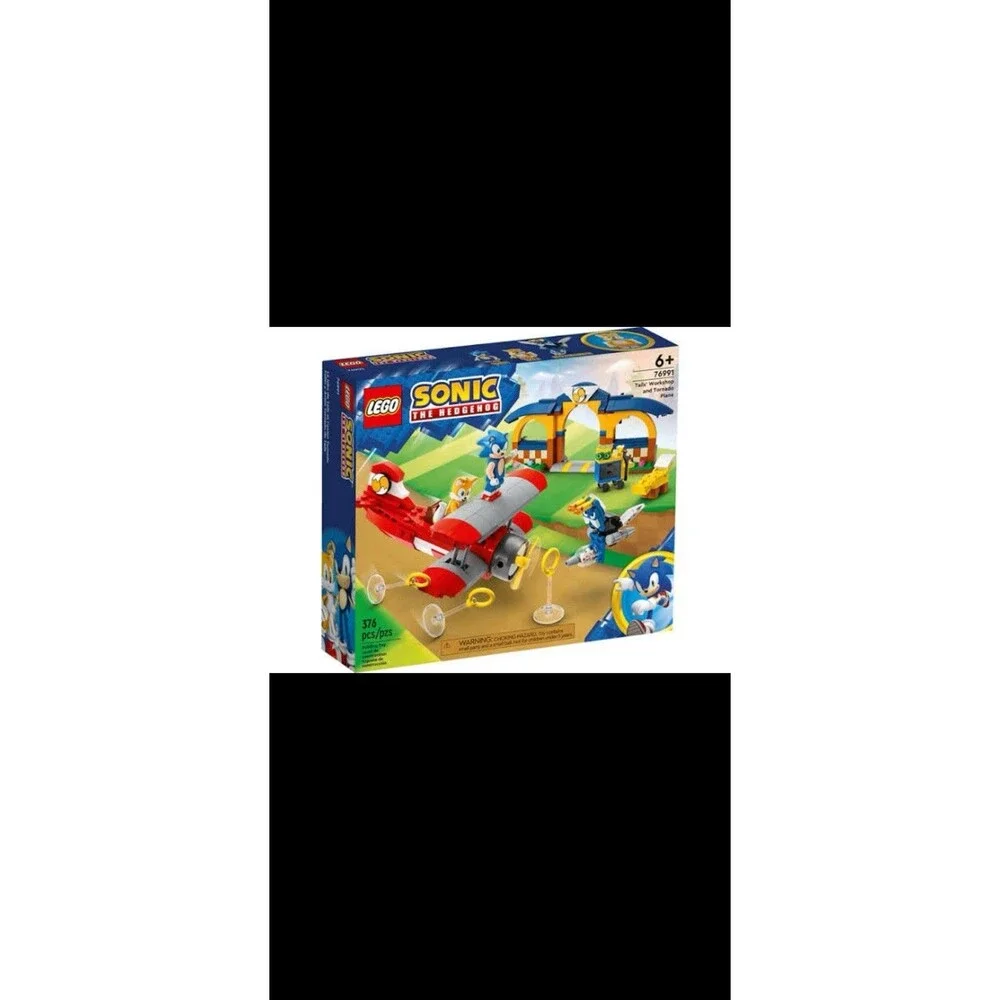 LEGO Set 76991 Sonic the Hedgehog: Tails' Workshop & Tornado Plane No Box